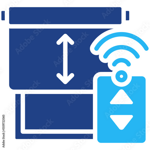 Smart Window Shades Icon