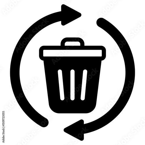 waste recycle icon