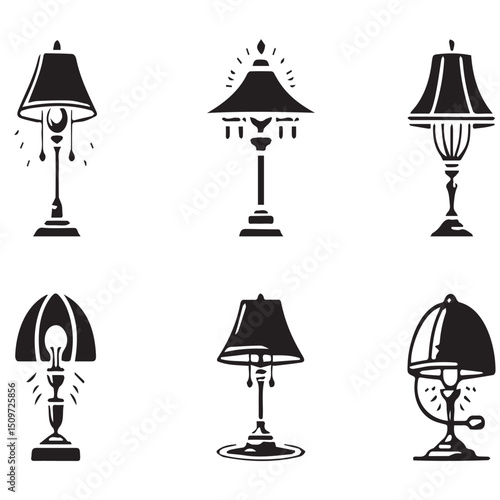 Lamp Vector Design