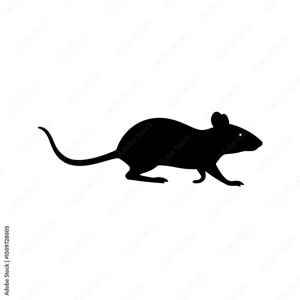 Fototapeta premium vector illustration of a mouse