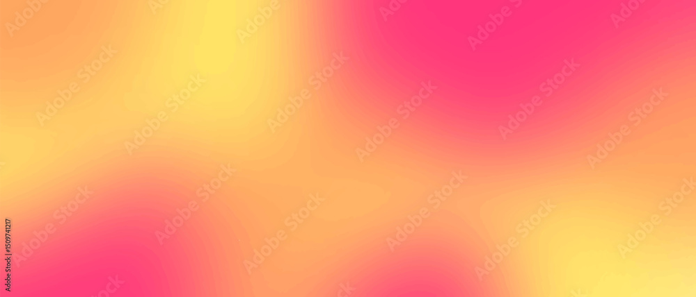 Gradient blurred abstract background. Red and yellow horizontal wallpaper Gradient blurred abstract background. Red and yellow horizontal wallpaper