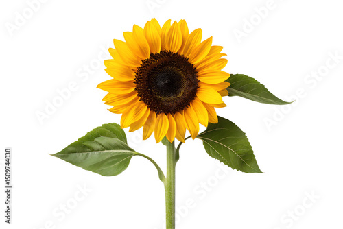 Vibrant Sunflower Close-up A Stunning Floral Image