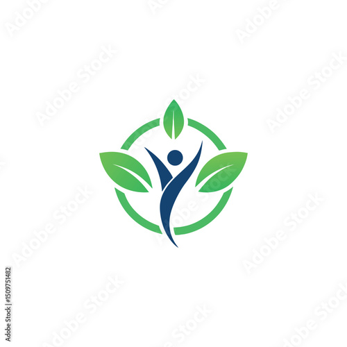 green leaves logo