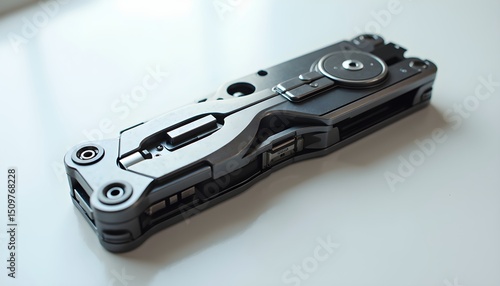 Wallpaper Mural A close-up of a multi-tool on a white surface. Torontodigital.ca