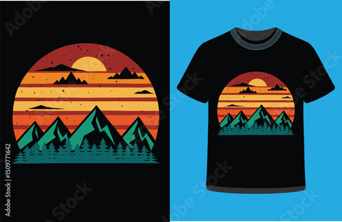 Wander Often, Wonder Always Hiking Shirt Design.