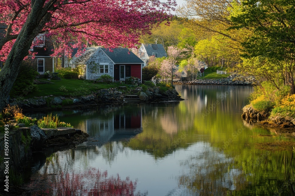 Maine Spring 2015 in Ogunquit Perkins Cove Maine Spring 2015 in Ogunquit Perkins Cove