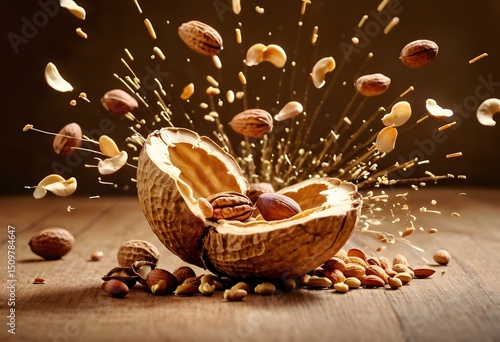 Dynamic Peanut Explosion with Kernel Spray