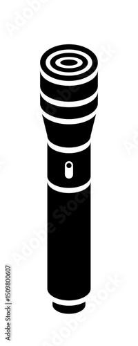 Flashlight icon. Technology vector illustration