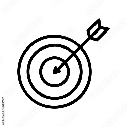 Target with Arrow Icon