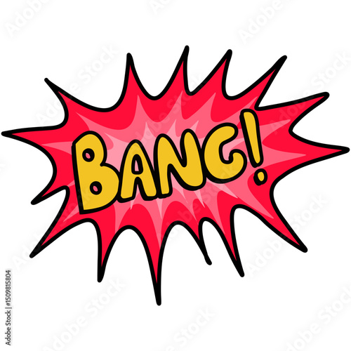 Comic Book Expression Element Illustration Set 
