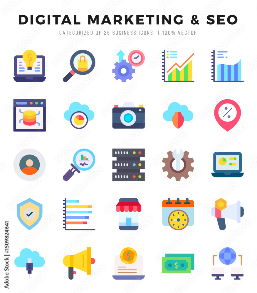 DIGITAL MARKETING & SEO icon pack for your website. mobile. presentation. and logo design. DIGITAL MARKETING & SEO icon pack for your website. mobile. presentation. and logo design.