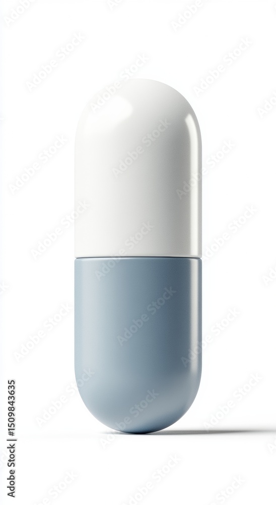 white pill on white white pill on white