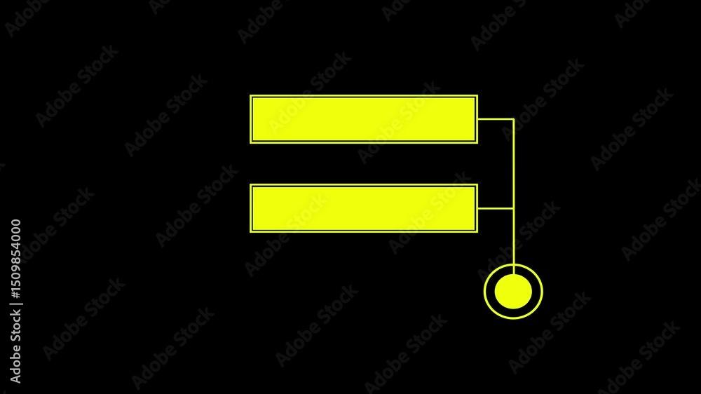 Animation of HUD elements. Animate a white callout for text. 4K video. Neon callout icon animation. Animation of HUD elements. Animate a white callout for text. 4K video. Neon callout icon animation.