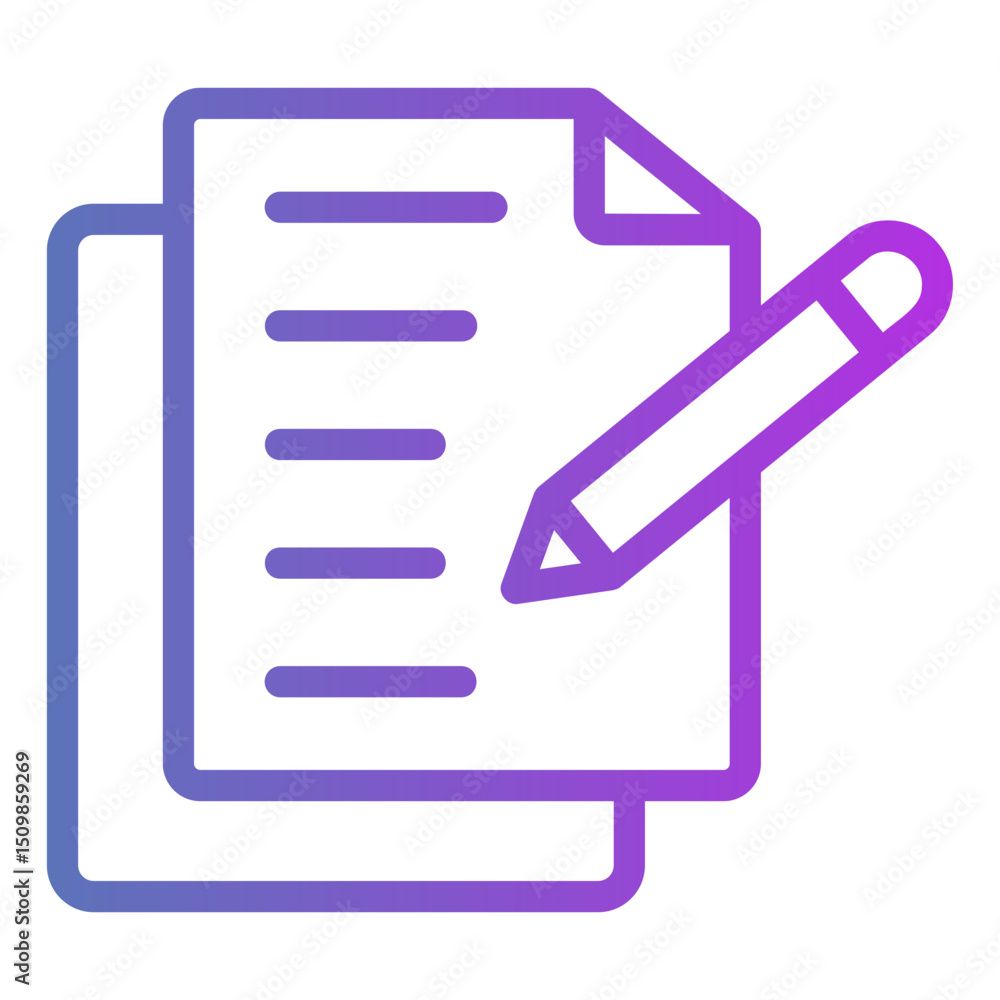 research Gradient icon research Gradient icon