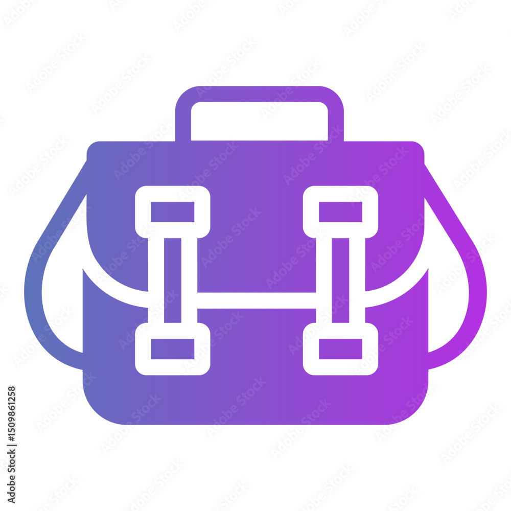 school bag Gradient icon school bag Gradient icon