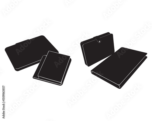 Close-up of brown leather table mat. Textured surface, detailed stitches. Blank space for drinks, objects. Coaster pad for beverage protection. Luxury design, vintage style. Product shot for branding