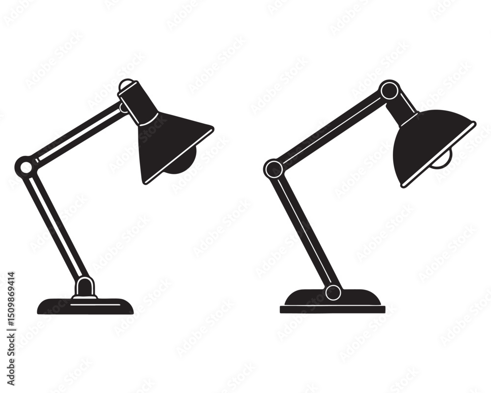 black-and-gold-desk-lamp--modern-desk-lamp--adjustTable lamp icon. Modern black home lamp with silhouette, logo isolated on white background. Table lamp icon designed in solid style for perfect mobile black-and-gold-desk-lamp--modern-desk-lamp--adjustTable lamp icon. Modern black home lamp with silhouette, logo isolated on white background. Table lamp icon designed in solid style for perfect mobile