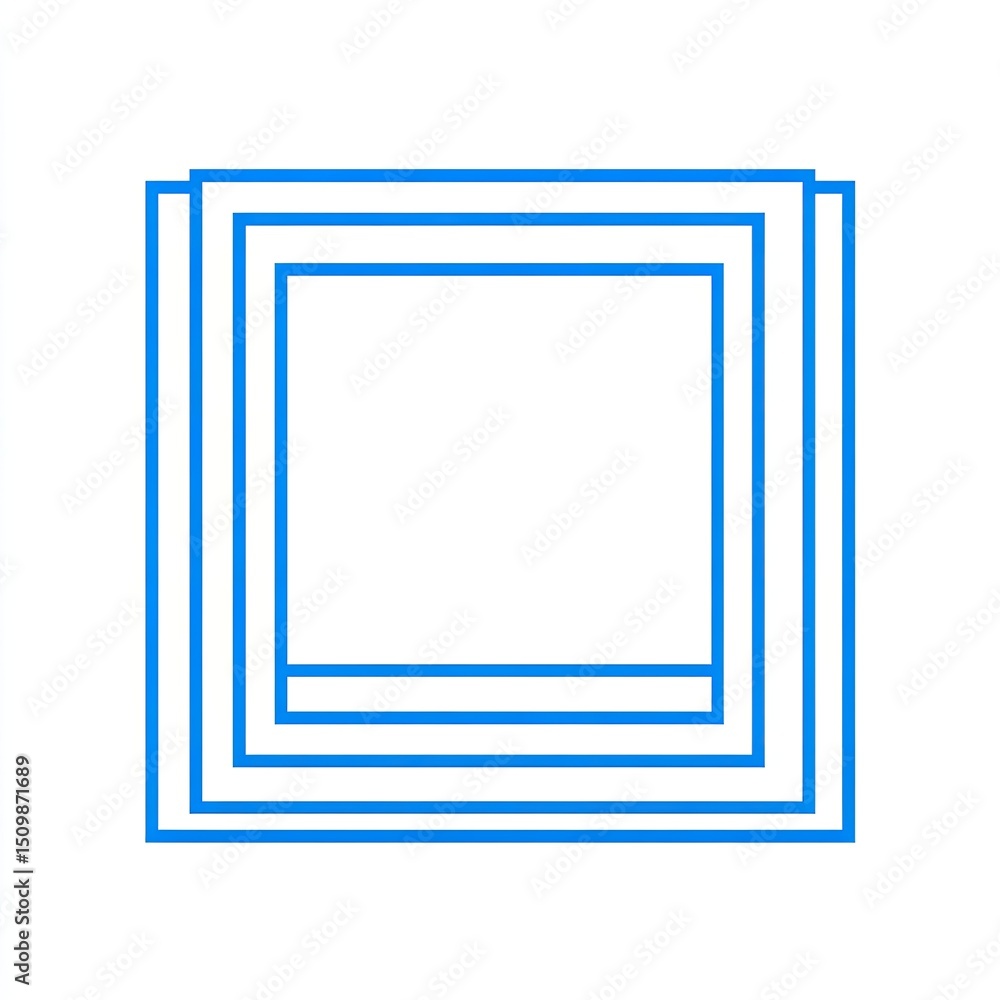 Stacked Square Frames Stacked Square Frames