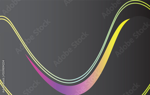 Abstract geometric lines pattern on black background. Elegant dark gray color with textured modern design uses for  book page, paintings, printing, mobile backgrounds, book, covers, screen savers, web