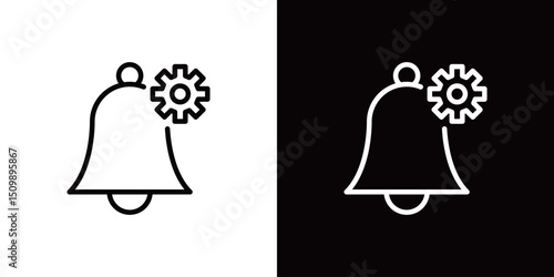 ベルのラインアイコン