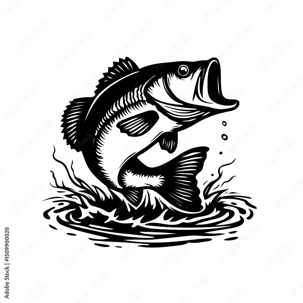 Naklejka premium fish vector illustration