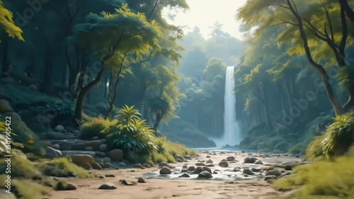 waterfall in the forest