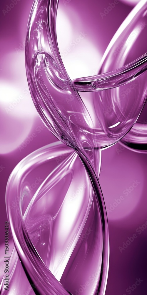 Abstract Background With Smooth Violet Waves, Dynamic Swirls of Subtle Gradient Of Purple Tones Abstract Background With Smooth Violet Waves, Dynamic Swirls of Subtle Gradient Of Purple Tones