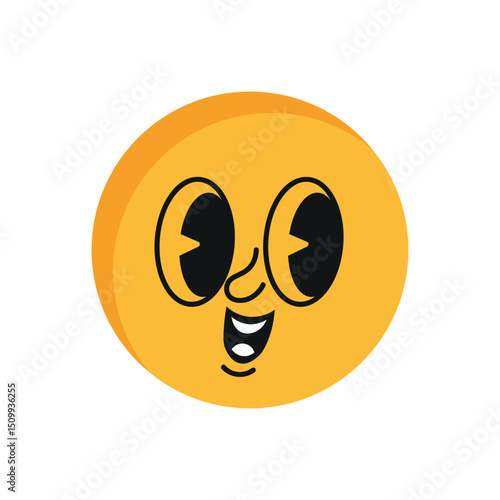 Retro Cartoon Emoji