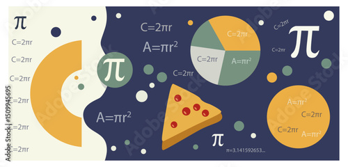 Pi Day Vector Banners-03