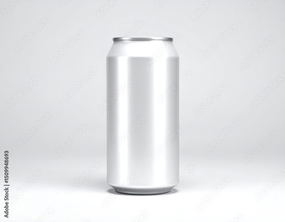 Blank aluminum can Blank aluminum can