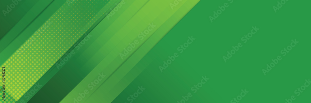 Abstract green sporty background template vector with shiny lines and lights. Green background with strong pattern design.Eps10 vector