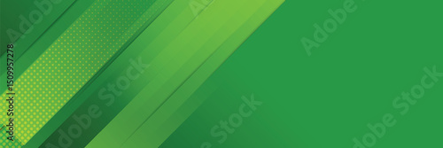 Abstract green sporty background template vector with shiny lines and lights. Green background with strong pattern design.Eps10 vector