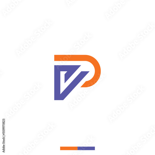 Free Download P modern abstract logo design | P logo | P letter logo template - GFXLoad