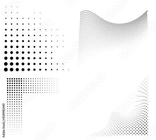 Halftone texture background with retro dots pattern, perfect for vintage comic book design, pop art, or posters.