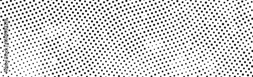 Abstract halftone wave dotted background