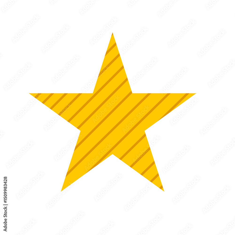 Obraz premium golden striped ornament