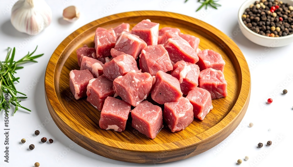 Prepared Meat Portions Ready for Donation High-Quality Image Prepared Meat Portions Ready for Donation High-Quality Image