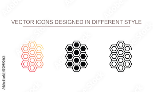 Epitaxial Film icon design with white background stock illustration