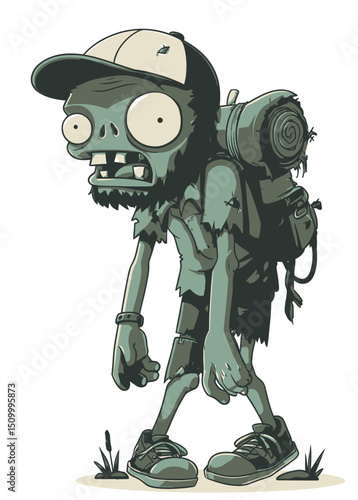 A wandering Zombie Drifter with no destination,