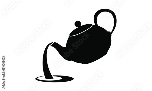 teapot and cup