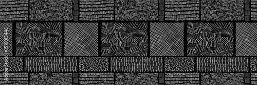 Crosshatch pattern texture set. Hand drawn pencil line. Wood, rain, stripe, hatch organic shape collection. Sketch vector illustration.