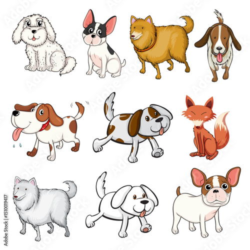 set of dogs