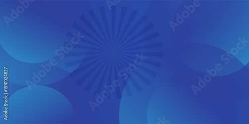 Colorful geometric background. Blue elements with fluid gradient. Dynamic shapes composition. Eps10 vector