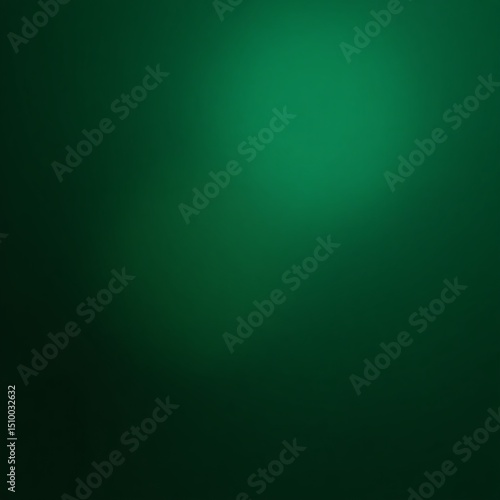 deep emerald green gradient with faint radial glow 