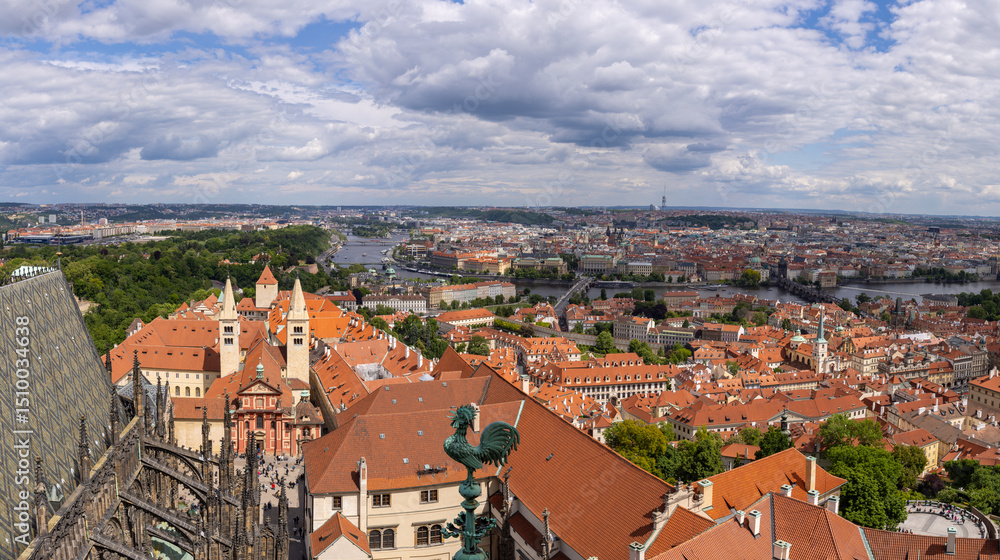 Old town Prague city skyline, cityscape of Capital of the Czech Republic Old town Prague city skyline, cityscape of Capital of the Czech Republic