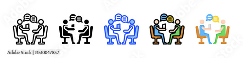 Session Icon Collection With Multiple Styles photo