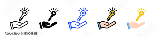 Opportunities Icon Collection With Multiple Styles