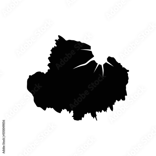 Scratch and dent effect isolated on white background, showing damage, repair, and accident themes in a graphic design with a vintage, worn texture