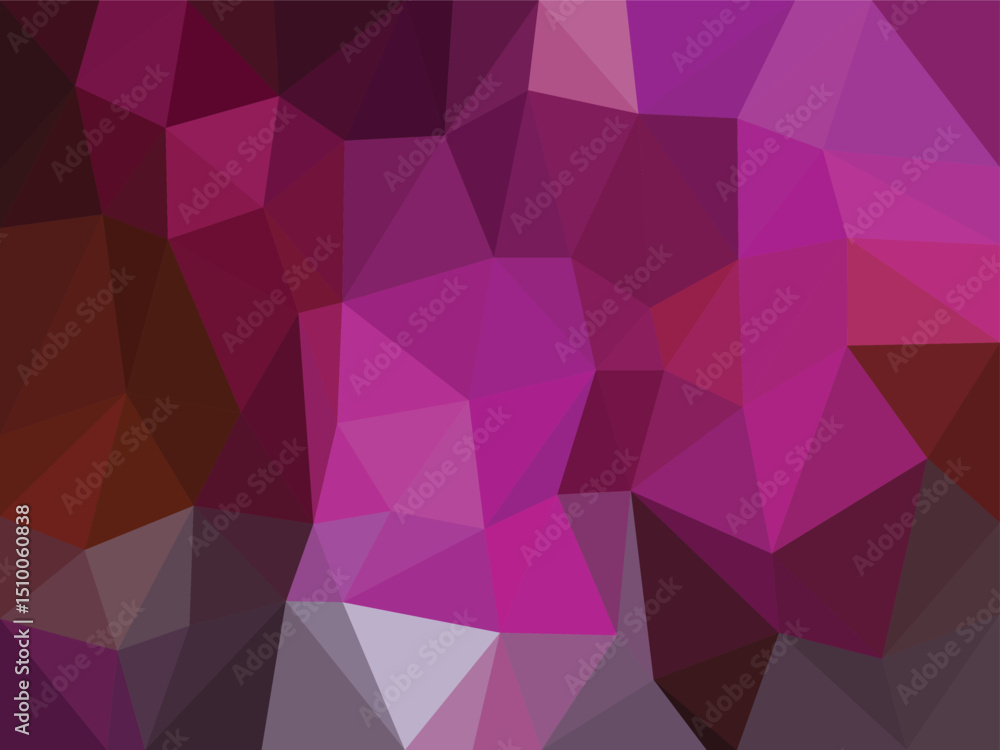Vibrant Magenta Polygon Abstract Background Vibrant Magenta Polygon Abstract Background