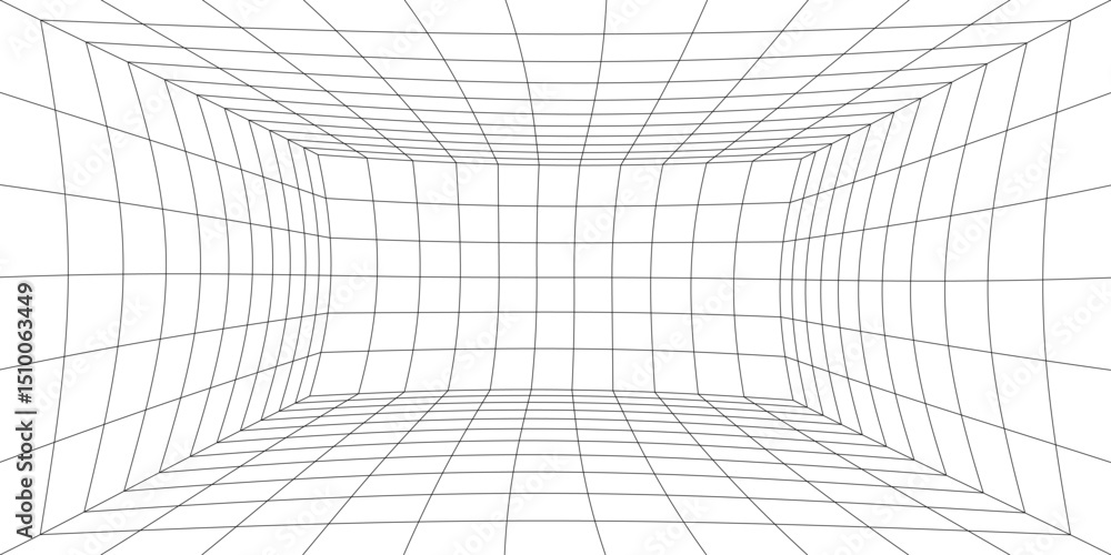 Obraz premium 幾何学 抽象 建築 グリッド パターン 背景